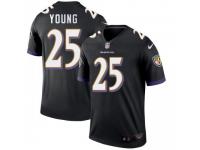 Legend Vapor Untouchable Youth Tavon Young Baltimore Ravens Nike Jersey - Black
