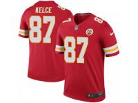 Legend Vapor Untouchable Youth Travis Kelce Kansas City Chiefs Nike Color Rush Jersey - Red