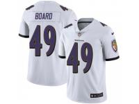 Limited Men's Chris Board Baltimore Ravens Nike Vapor Untouchable Jersey - White