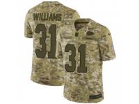 Limited Men's Darrel Williams Kansas City Chiefs Nike 2018 Salute to Service Jersey - Camo