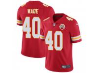 Limited Men's D'Montre Wade Kansas City Chiefs Nike Team Color Vapor Untouchable Jersey - Red