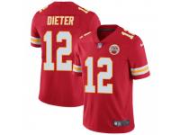 Limited Men's Gehrig Dieter Kansas City Chiefs Nike Team Color Vapor Untouchable Jersey - Red