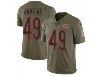 Limited Men's Ian Bunting Chicago Bears Nike 2017 Salute to Service Jersey - Green