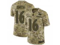 Limited Men's Jaylen Smith Baltimore Ravens Nike 2018 Salute to Service Jersey - Camo