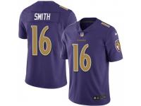 Limited Men's Jaylen Smith Baltimore Ravens Nike Team Color Vapor Untouchable Jersey - Purple