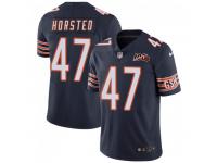Limited Men's Jesper Horsted Chicago Bears Nike 100th Season Jersey - Navy