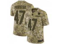 Limited Men's Jesper Horsted Chicago Bears Nike 2018 Salute to Service Jersey - Camo