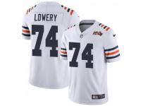 Limited Men's Joe Lowery Chicago Bears Nike Alternate Classic 100th Season Jersey - White