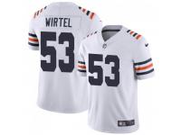 Limited Men's John Wirtel Chicago Bears Nike Alternate Classic Vapor Jersey - White