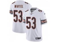 Limited Men's John Wirtel Chicago Bears Nike Vapor Untouchable Jersey - White