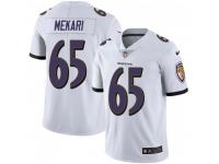 Limited Men's Patrick Mekari Baltimore Ravens Nike Vapor Untouchable Jersey - White