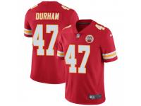 Limited Men's Step Durham Kansas City Chiefs Nike Team Color Vapor Untouchable Jersey - Red