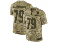 Limited Men's T.J. Clemmings Chicago Bears Nike 2018 Salute to Service Jersey - Camo