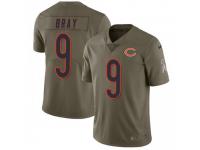 Limited Men's Tyler Bray Chicago Bears Nike 2017 Salute to Service Jersey - Green