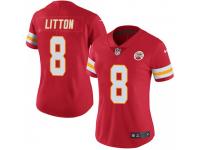 Limited Women's Chase Litton Kansas City Chiefs Nike Team Color Vapor Untouchable Jersey - Red