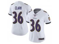 Limited Women's Chuck Clark Baltimore Ravens Nike Vapor Untouchable Jersey - White