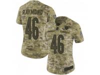 Limited Women's Dax Raymond Chicago Bears Nike 2018 Salute to Service Jersey - Camo