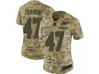 Limited Women's De'Lance Turner Baltimore Ravens Nike 2018 Salute to Service Jersey - Camo