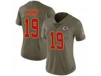 Limited Women's Marcus Kemp Kansas City Chiefs Nike 2017 Salute to Service Jersey - Green