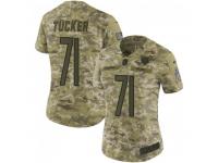 Limited Women's Marquez Tucker Chicago Bears Nike 2018 Salute to Service Jersey - Camo