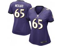 Limited Women's Patrick Mekari Baltimore Ravens Nike Team Color Vapor Untouchable Jersey - Purple