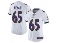 Limited Women's Patrick Mekari Baltimore Ravens Nike Vapor Untouchable Jersey - White