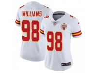 Limited Women's Xavier Williams Kansas City Chiefs Nike Vapor Untouchable Jersey - White