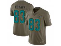 Limited Youth Ben Koyack Jacksonville Jaguars Nike 2017 Salute to Service Jersey - Green