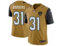 Limited Youth Breon Borders Jacksonville Jaguars Nike Color Rush Vapor Untouchable Jersey - Gold