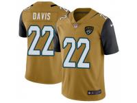 Limited Youth Cody Davis Jacksonville Jaguars Nike Color Rush Vapor Untouchable Jersey - Gold