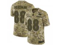 Limited Youth Cole Herdman Baltimore Ravens Nike 2018 Salute to Service Jersey - Camo