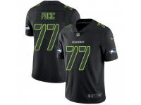 Limited Youth Ethan Pocic Seattle Seahawks Nike Jersey - Black Impact Vapor Untouchable