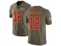 Limited Youth Gehrig Dieter Kansas City Chiefs Nike 2017 Salute to Service Jersey - Green
