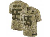 Limited Youth Josh Woods Chicago Bears Nike 2018 Salute to Service Jersey - Camo