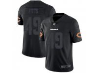 Limited Youth Kylie Fitts Chicago Bears Nike Jersey - Black Impact Vapor Untouchable