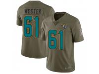 Limited Youth Leonard Wester Jacksonville Jaguars Nike 2017 Salute to Service Jersey - Green