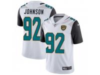 Limited Youth Lyndon Johnson Jacksonville Jaguars Nike Vapor Untouchable Jersey - White