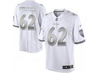 Limited Youth Marcus Applefield Baltimore Ravens Nike Platinum Jersey - White