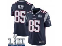 Limited Youth Ryan Izzo New England Patriots Nike Team Color Super Bowl LIII Vapor Untouchable Jersey - Navy