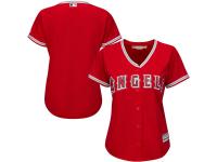 Los Angeles Angels of Anaheim Majestic Women's 2015 Cool Base Jersey - Red