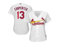 Matt Carpenter St. Louis Cardinals Majestic Women's 2015 Cool Base Player Jersey C White