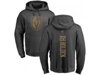 Men Adidas NHL Vegas Golden Knights #22 Nick Holden One Color Backer Charcoal Pullover Hoodie Adidas