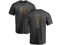 Men Adidas NHL Vegas Golden Knights #88 Nate Schmidt One Color Backer Charcoal T-Shirt Adidas