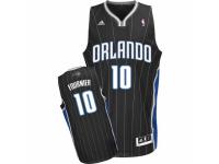 Men Adidas Orlando Magic #10 Evan Fournier Swingman Black Alternate NBA Jersey