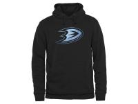 Men Anaheim Ducks Rinkside Pond Hockey Pullover Hoodie - Black