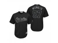 Men Baltimore Orioles Hanser Alberto Femalta Black 2019 Players' Weekend Jersey