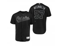 Men Baltimore Orioles Hanser Alberto #Femalta Black 2019 Players' Weekend Nickname Jersey