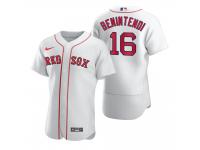 Men Boston Red Sox Andrew Benintendi Nike White 2020 Jersey