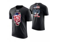 Men Chicago Bears John Jenkins #92 Stars and Stripes 2018 Independence Day American Flag T-Shirt