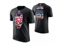 Men Chicago Bears Stars and Stripes 2018 Independence Day Custom American Flag T-Shirt